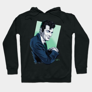 Tony Curtis - An illustration by Paul Cemmick Hoodie